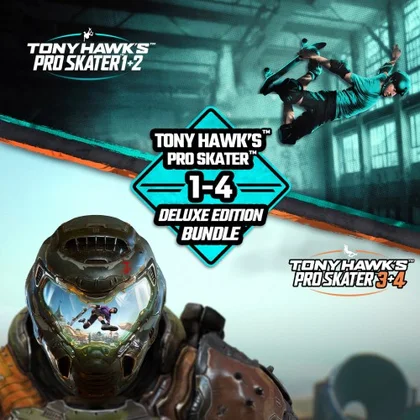 Tony Hawk's Pro Skater 1 - 4 - Deluxe Edition Bundle cover art