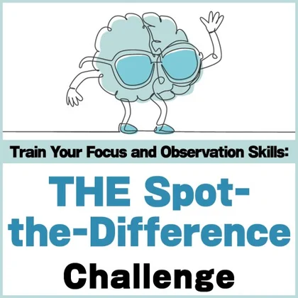 Train Your Focus and Observation Skills: THE Spot-the-Difference Challenge cover art