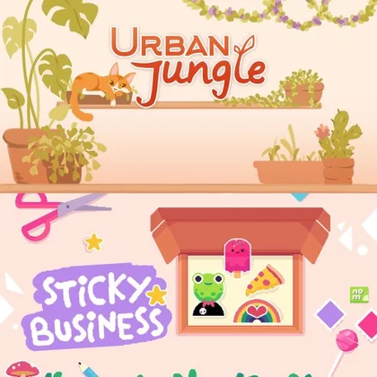 Urban Jungle + Sticky Business cover art