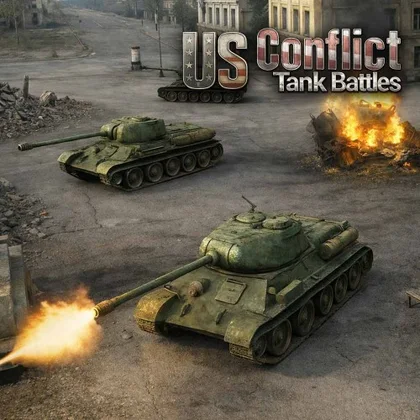 US Conflict - Tank Battles cover art
