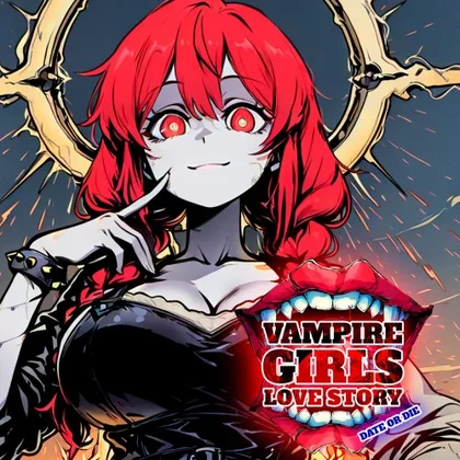 Vampire Girls Love Story: Date or Die cover art