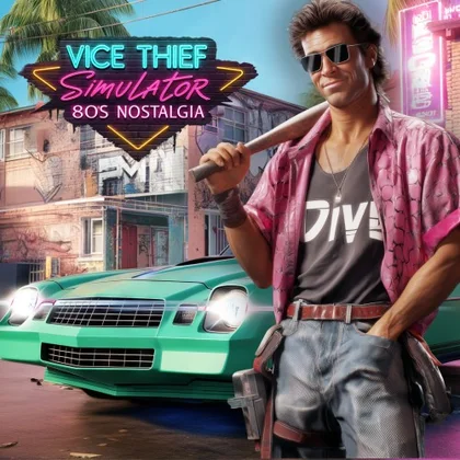Vice Thief Simulator: 80s Nostalgia cover art