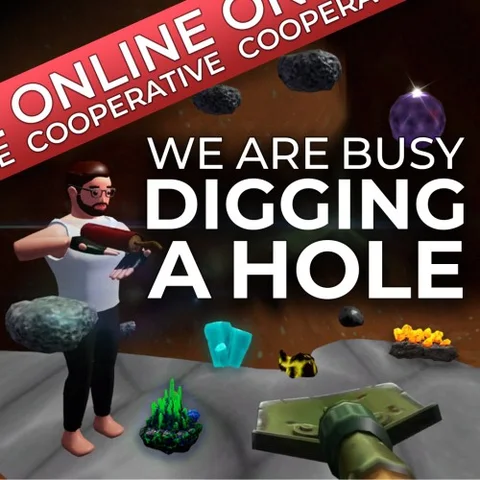 We Are Busy Digging A Hole cover art