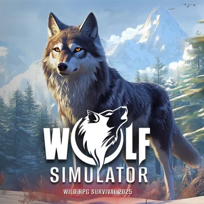 Wolf Simulator 2025: Wild RPG Survival cover art