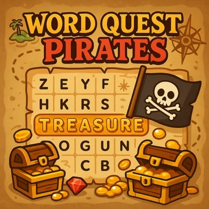 Word Quest Pirates cover art