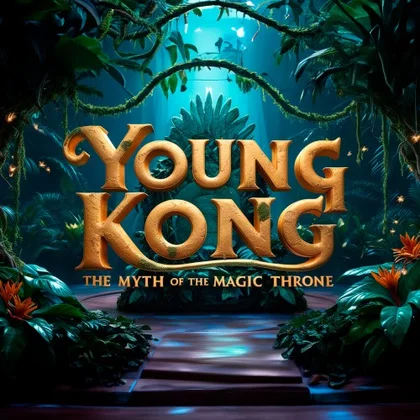 Young Kong: The Myth of the Magic Throne cover art