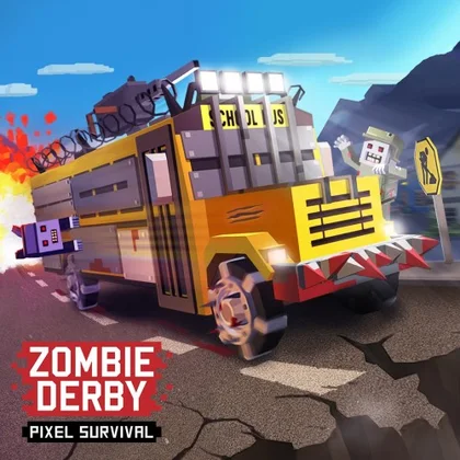 Zombie Derby: Pixel Survival cover art