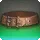 Plundered Leather Belt